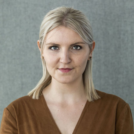 Portrait photo of Antonia Hallberg, communicator