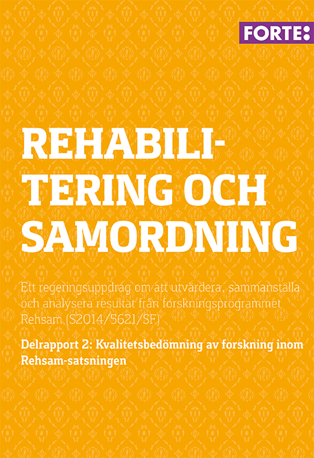 Rehabilitering och samordning – delrapport 2