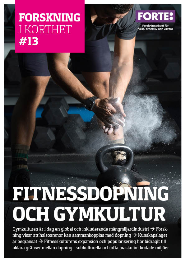 Forskning i korthet: Fitnessdopning och gymkultur