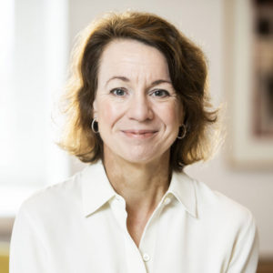 Porträttfoto på Ulrika Thomsson Myrvang, forskningssekreterare