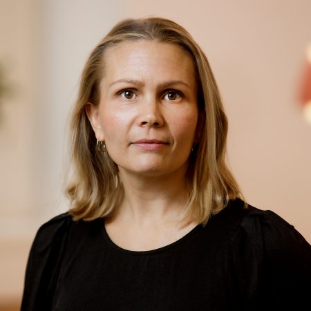 Porträttfoto på Sofie Wallerström
