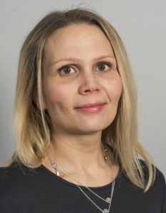 Porträttoto på Sofie Wallerström, forskningssekreterare