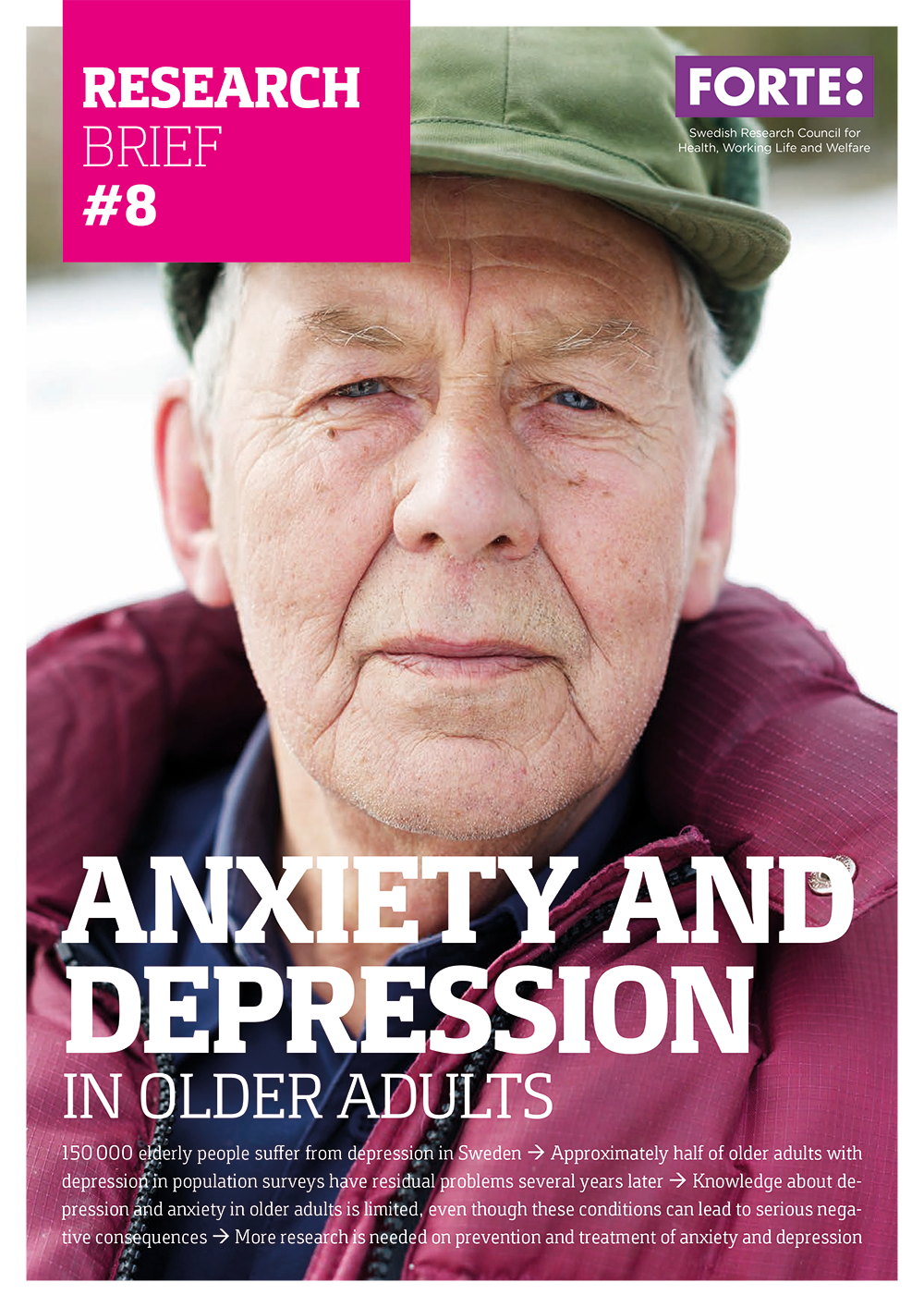 Research brief: Anxiety and depression in older adults