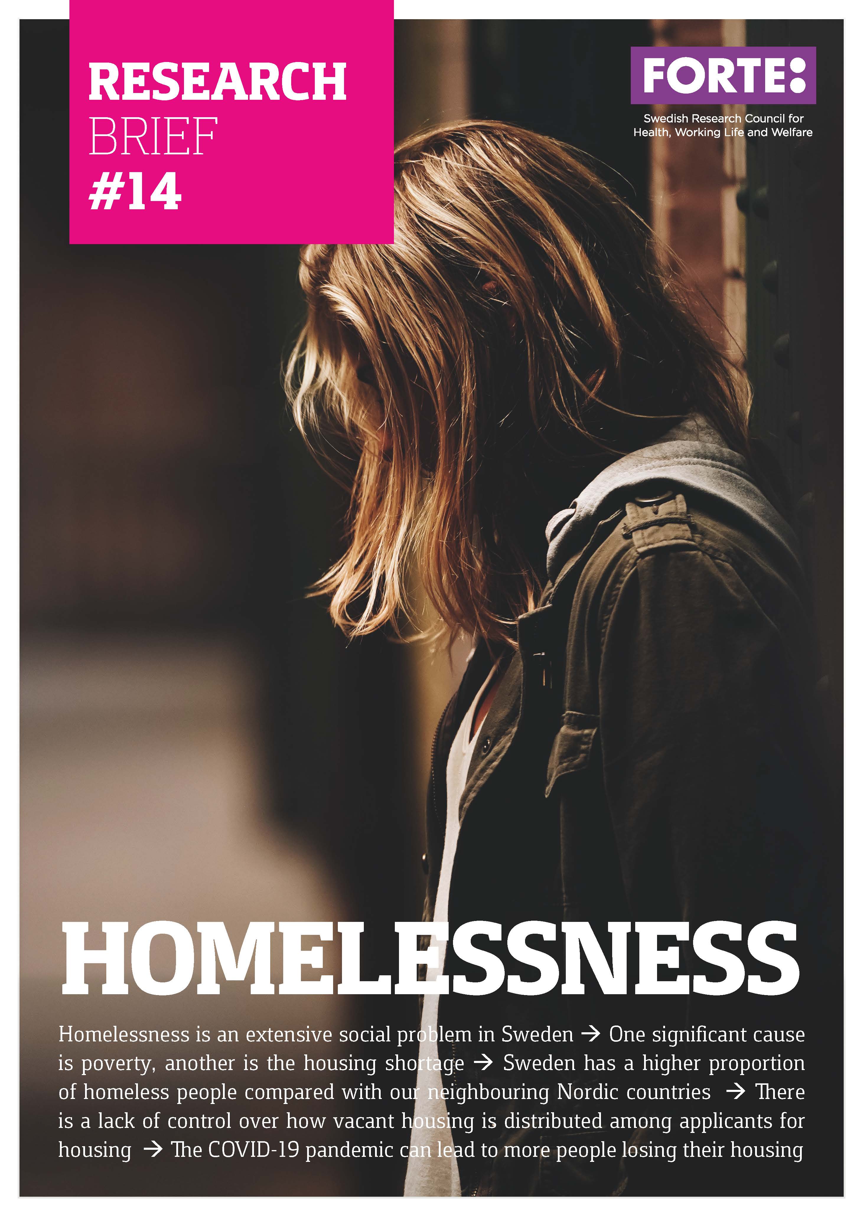 Research brief: Homelessness