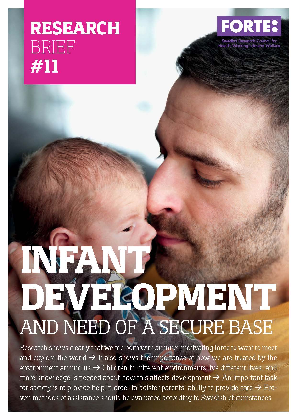 Research brief: Infant development and need of a secure base
