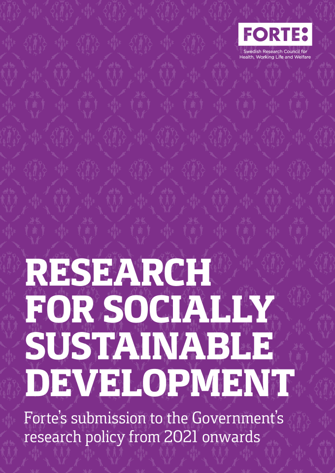 Research for socially sustainable development