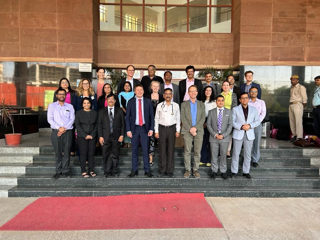 Gruppbild på delegater i Indien 2022