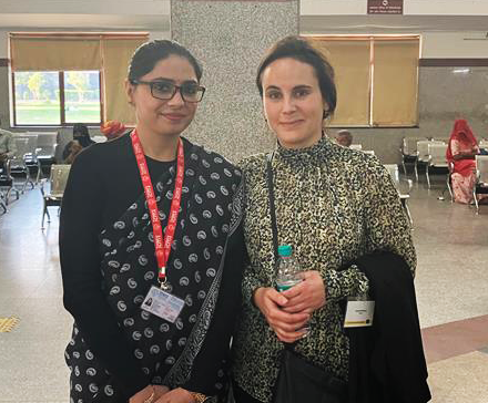 Teresia Weinberg, Forte och Dr. Neha Dahiya, ICMR